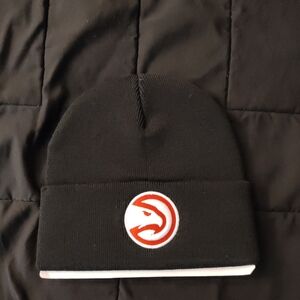 Atlanta Hawks Black Beanie